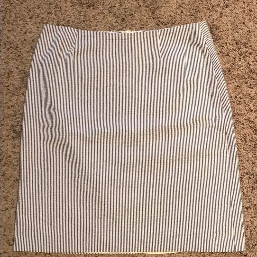 Brooks Brothers Seersucker skirt